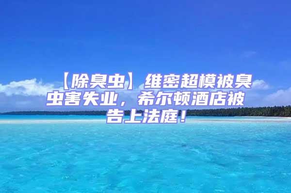 【除臭蟲】維密超模被臭蟲害失業，希爾頓酒店被告上法庭！