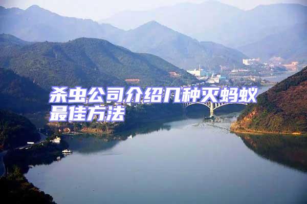 殺蟲公司介紹幾種滅螞蟻?zhàn)罴逊椒?/></p>
									<p>　　家里發(fā)明了多少只螞蟻，此時(shí)你家的螞蟻數(shù)量可能超乎你的設(shè)想了，假如你僅僅是把看到的螞蟻滅殺，問題基本得不到解決，隨后的一些天你仍然會(huì)看到很多的螞蟻爬來爬去。螞蟻防治由于家庭螞蟻的巢穴不容易或不便于確定，物理方法防治室內(nèi)螞蟻比較困難，只能限于殺滅可以看到的工蟻等，不能斷根。一般可用開水燙等方法。螞蟻是地球上最常見的昆蟲，是數(shù)量最多的一類昆蟲。蟻類的食性在不同品種之間有很大的差別。個(gè)別可分為肉食性、植食性跟雜食性蟻類。雜食性蟻種占大多數(shù)。螞蟻隨時(shí)看著不起眼，一旦螞蟻爬到食品上，就會(huì)開釋出大量的蟻酸，人食用后易引起胃腸不適；哺乳期的嬰幼兒更易招螞蟻叮咬，被叮咬后，皮下會(huì)呈現(xiàn)紅色雀斑，極度瘙癢。除蟲公司靜靜告訴你，螞蟻雖小迫害也很大。殺蟲公司介紹多少種滅螞蟻?zhàn)罴逊椒ā?/p>
<p style=