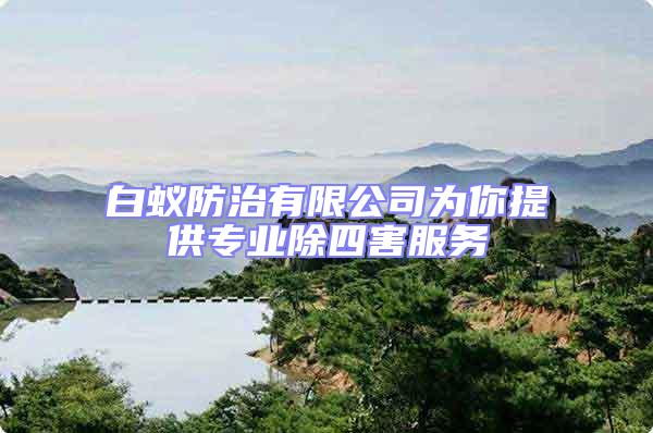 白蟻防治有限公司為你提供專業除四害服務