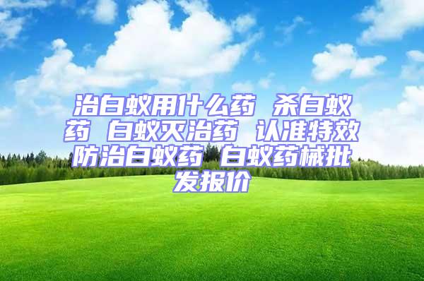 治白蟻用什么藥 殺白蟻藥 白蟻滅治藥 認準特效防治白蟻藥 白蟻藥械批發報價