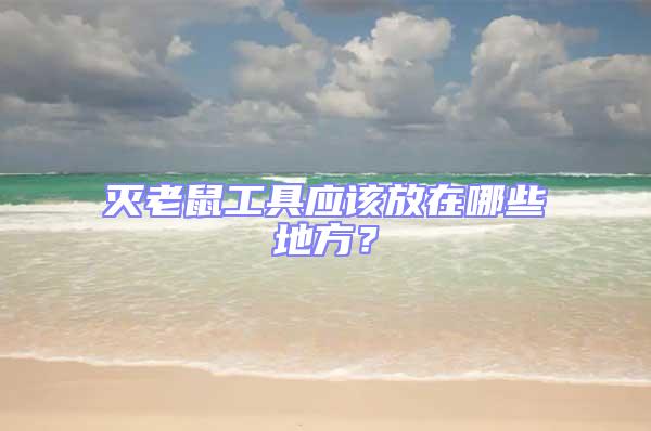 滅老鼠工具應(yīng)該放在哪些地方？