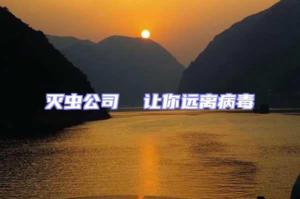 滅蟲公司  讓你遠離病毒
