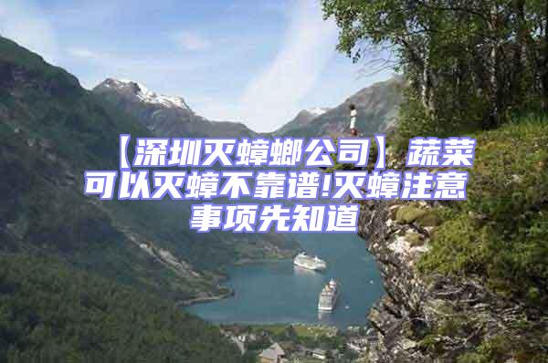 【深圳滅蟑螂公司】蔬菜可以滅蟑不靠譜!滅蟑注意事項先知道
