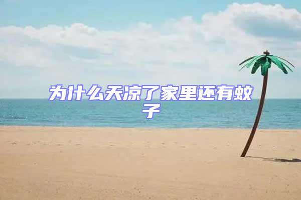 為什么天涼了家里還有蚊子