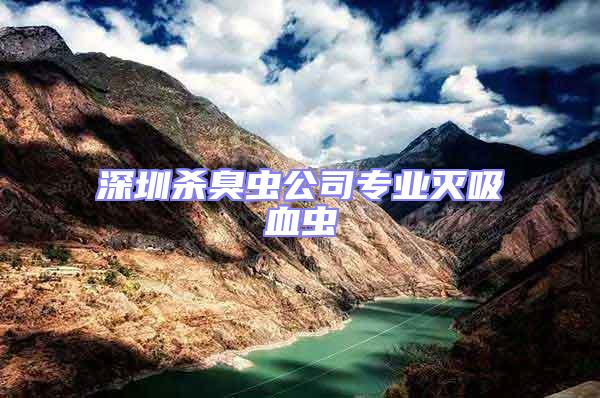深圳殺臭蟲公司專業滅吸血蟲