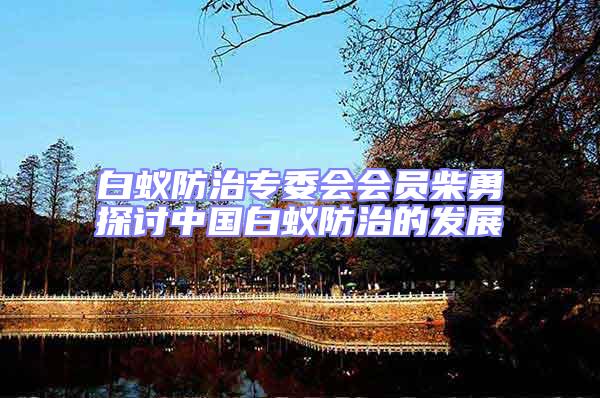 白蟻防治專委會會員柴勇探討中國白蟻防治的發展