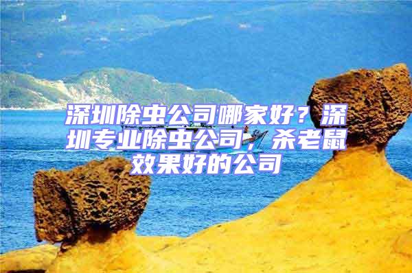 深圳除蟲公司哪家好？深圳專業(yè)除蟲公司，殺老鼠效果好的公司
