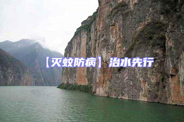【滅蚊防病】治水先行