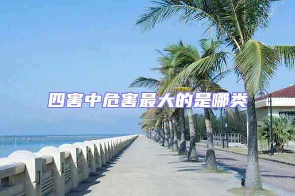 四害中危害最大的是哪類