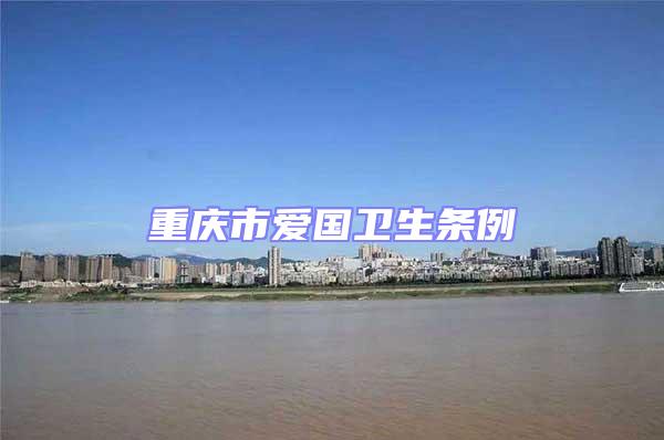 重慶市愛國衛生條例