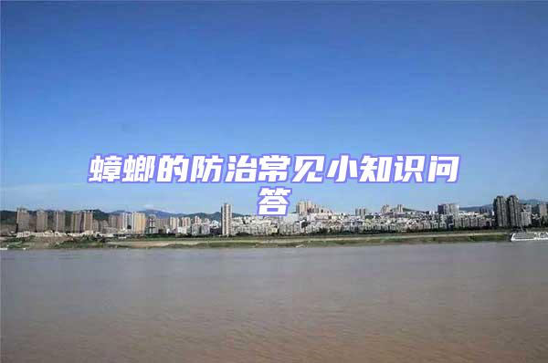 蟑螂的防治常見(jiàn)小知識(shí)問(wèn)答