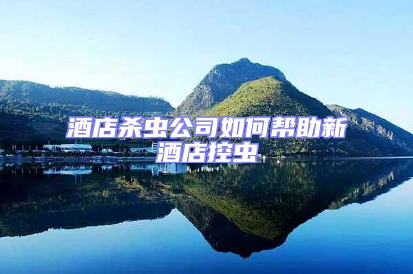 酒店殺蟲公司如何幫助新酒店控蟲