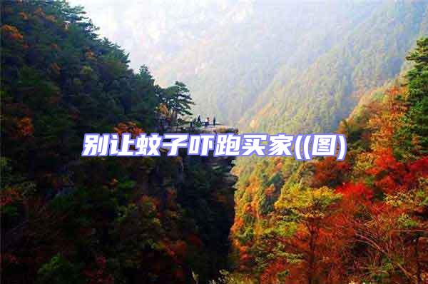 別讓蚊子嚇跑買家((圖)