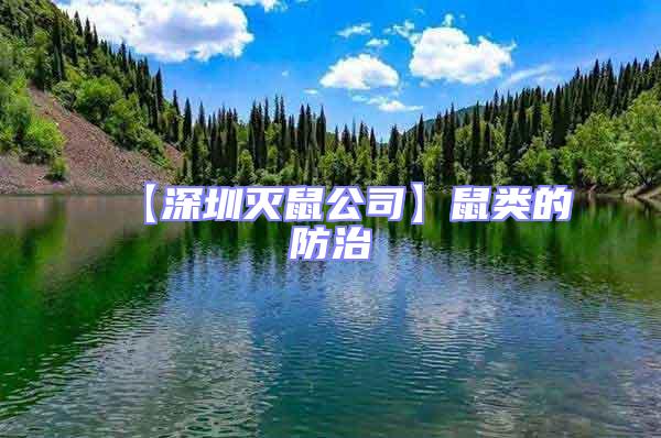 【深圳滅鼠公司】鼠類的防治