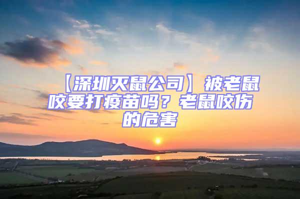 【深圳滅鼠公司】被老鼠咬要打疫苗嗎？老鼠咬傷的危害