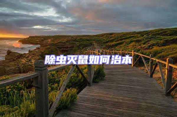 除蟲滅鼠如何治本