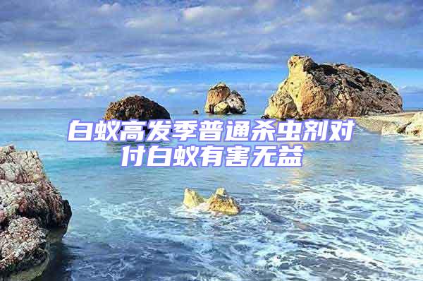 白蟻高發季普通殺蟲劑對付白蟻有害無益