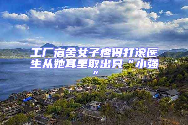 工廠宿舍女子疼得打滾醫生從她耳里取出只“小強”