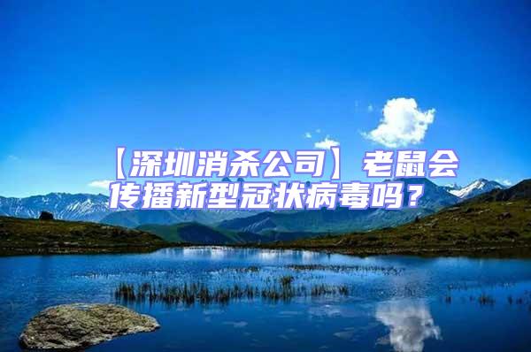 【深圳消殺公司】老鼠會傳播新型冠狀病毒嗎？