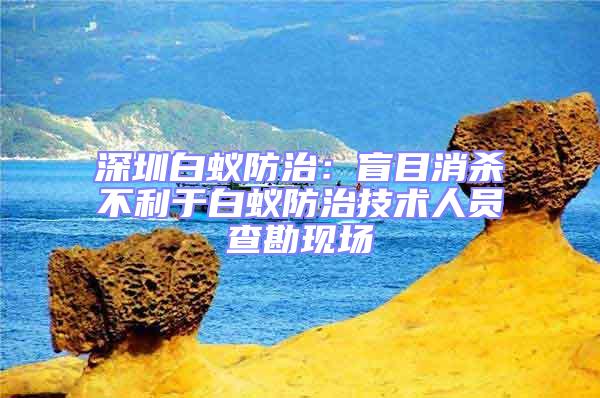 深圳白蟻防治：盲目消殺不利于白蟻防治技術(shù)人員查勘現(xiàn)場