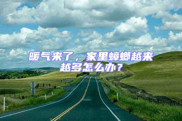 暖氣來了，家里蟑螂越來越多怎么辦？