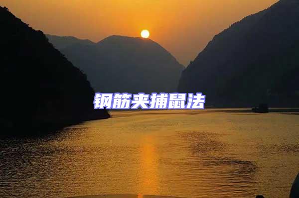 鋼筋夾捕鼠法