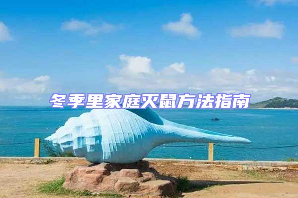 冬季里家庭滅鼠方法指南