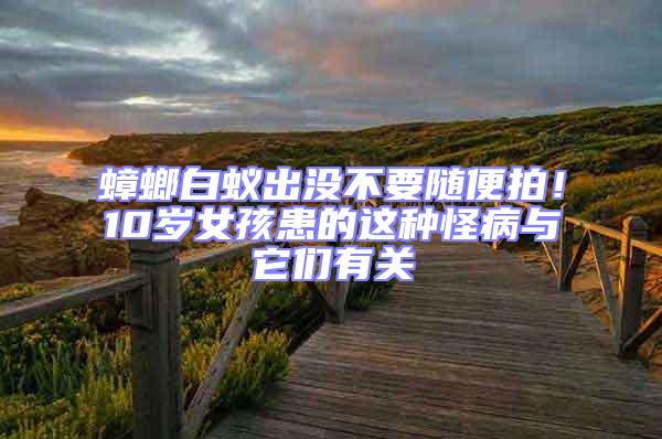 蟑螂白蟻出沒不要隨便拍！10歲女孩患的這種怪病與它們有關