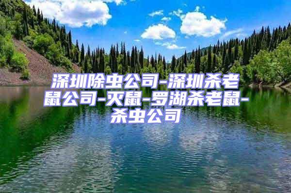 深圳除蟲公司-深圳殺老鼠公司-滅鼠-羅湖殺老鼠-殺蟲公司