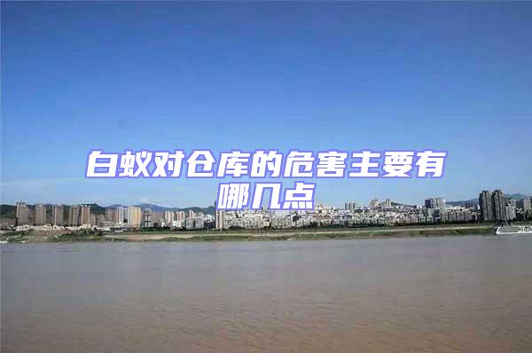 白蟻對倉庫的危害主要有哪幾點
