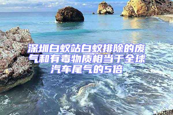 深圳白蟻站白蟻排除的廢氣和有毒物質(zhì)相當(dāng)于全球汽車尾氣的5倍