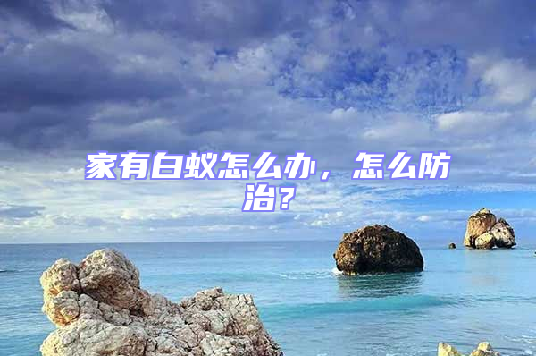 家有白蟻怎么辦，怎么防治？